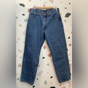 Vintage 90s Levi’s 550 Relaxed Fit Medium Wash Jeans Size 34x30